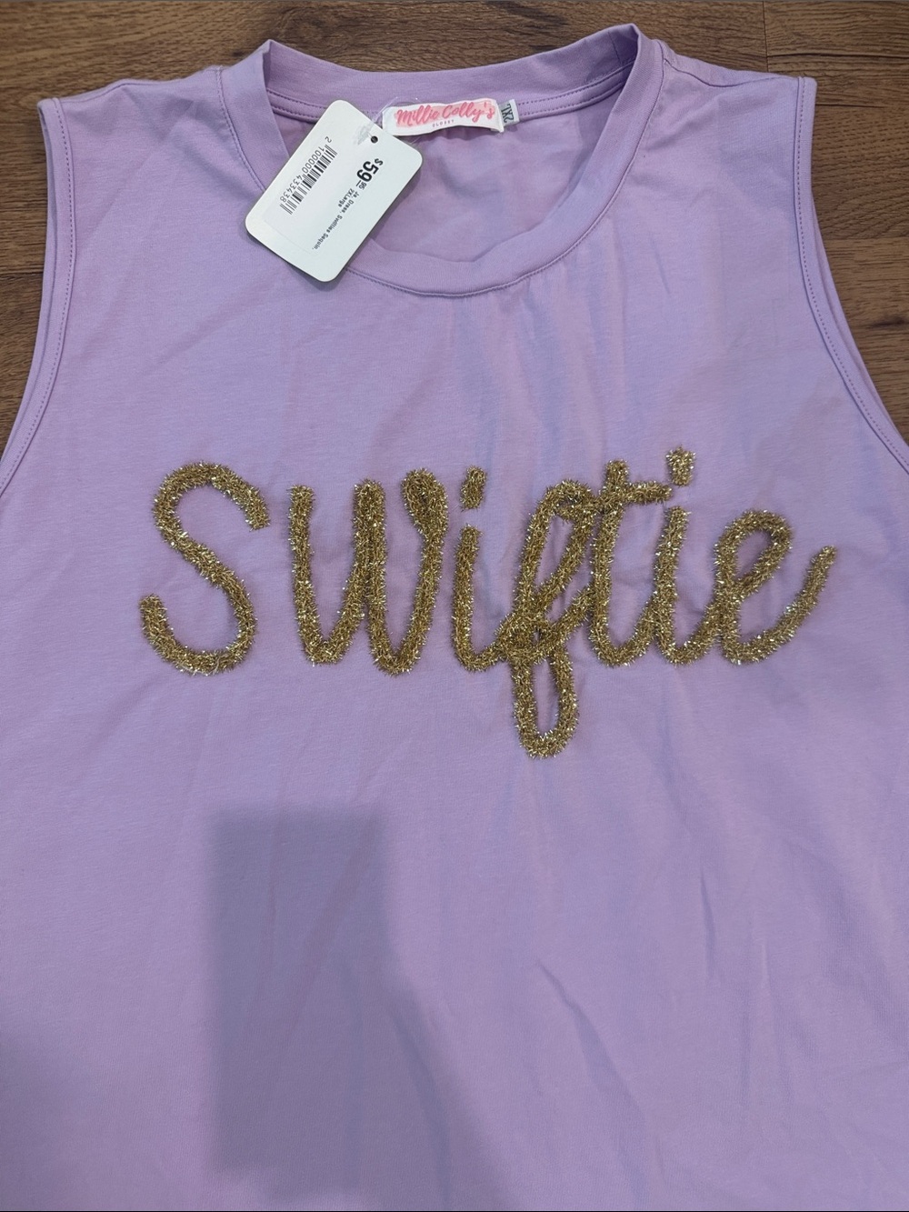 NWT Lavender 'Swiftie' Sequin Dress - Picture 2 of 3